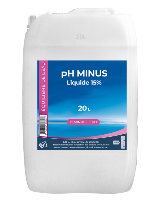 pH MINUS liquide 15 %