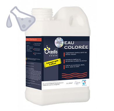 Eau colorée